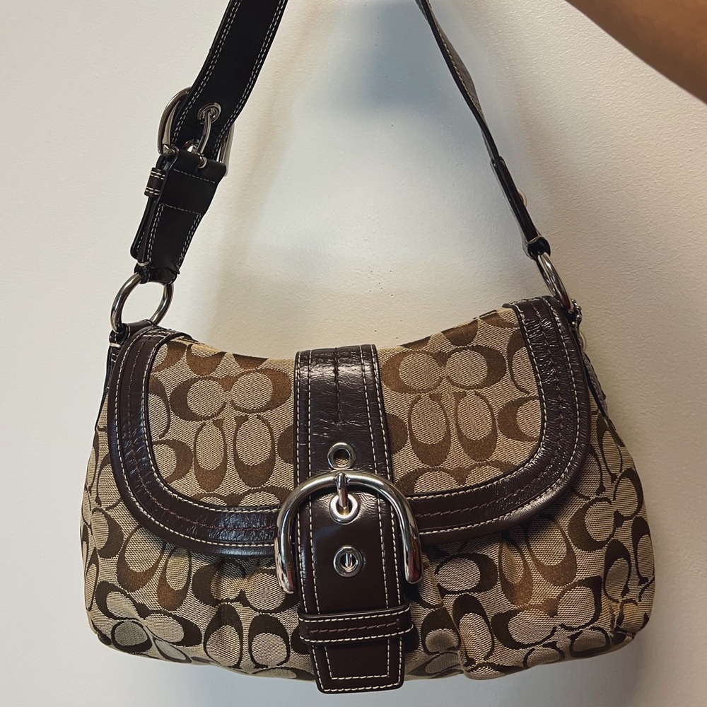 🧸SOLD🧸Y2K Vintage Coach Mini Brown Bag